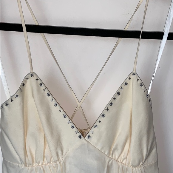 BCBG Max Azria Spaghetti Strap Cross Back Dress - Picture 2 of 7